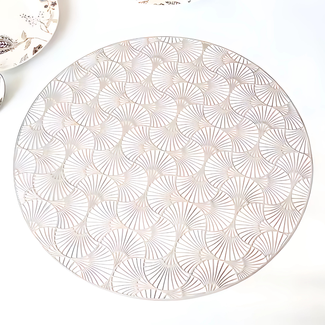 Серветка сервірувальна під гаряче 2 шт. Сріблястий (C041_silver) - фото 4 Серветка сервірувальна під гаряче 2 шт. Сріблястий (C041_silver) - фото 4