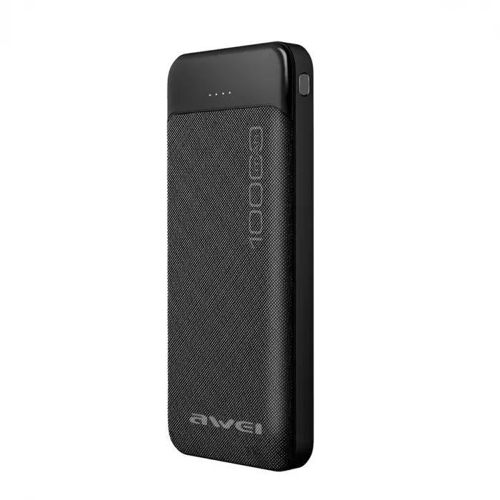 Повербанк Awei P37K 10000 mAh 5V 2,1 А мм Чорний (opt-15541)