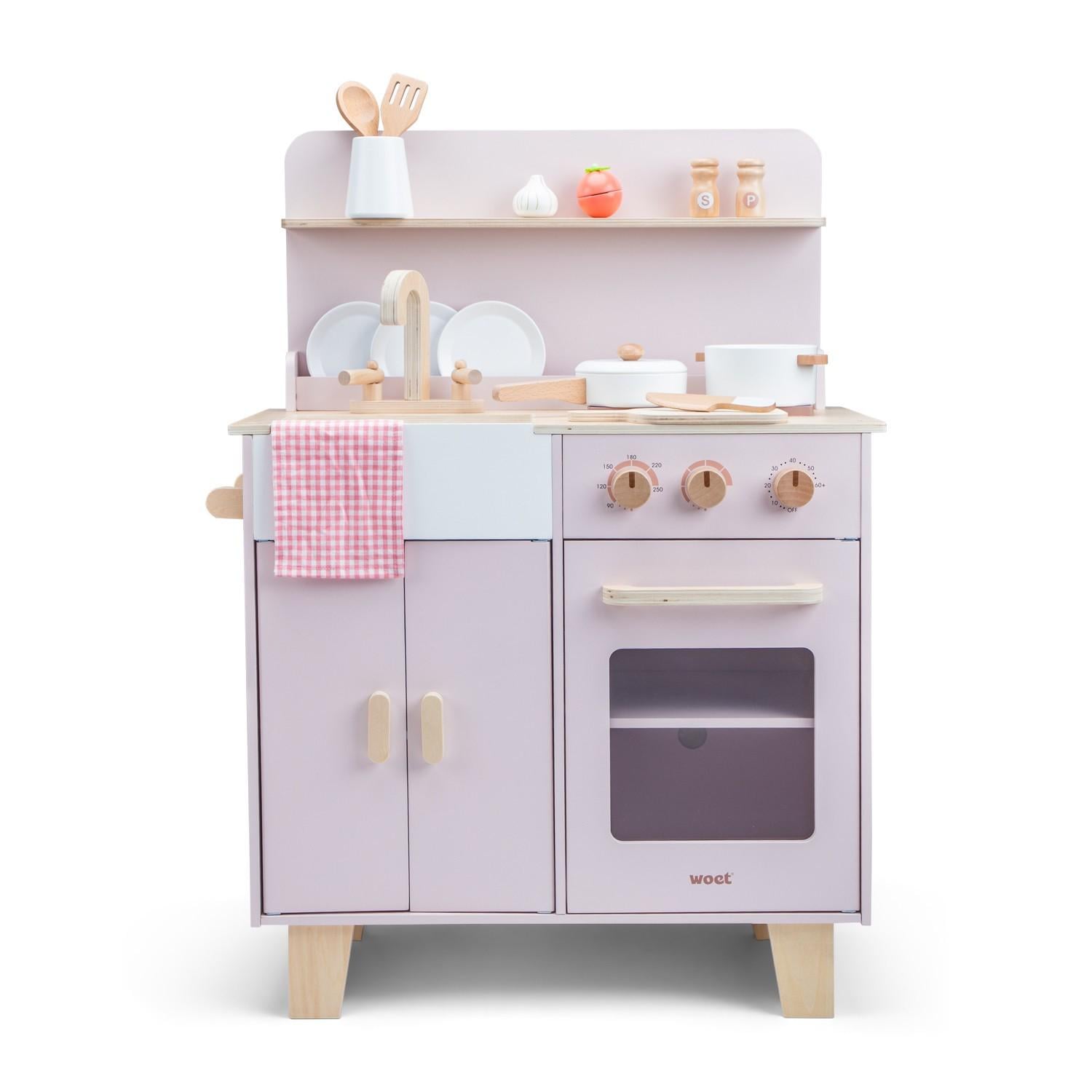 Игровой набор New Classic Toys Мини кухня 62,5x30x83 см Розовый Игровой набор New Classic Toys Мини кухня 62,5x30x83 см Розовый