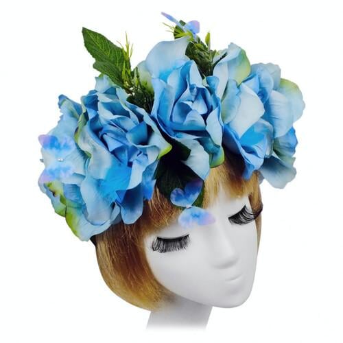 Венок на голову Любава SETA Decor 19-800BL