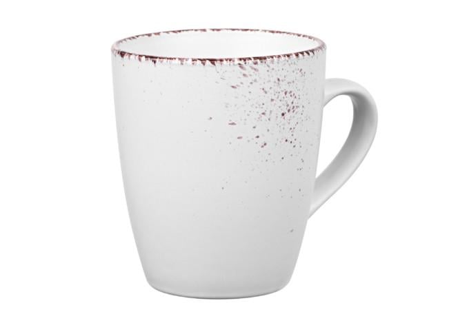 Чашка Ardesto Lucca 360 мл Winter white (AR2936WMС) Чашка Ardesto Lucca 360 мл Winter white (AR2936WMС)