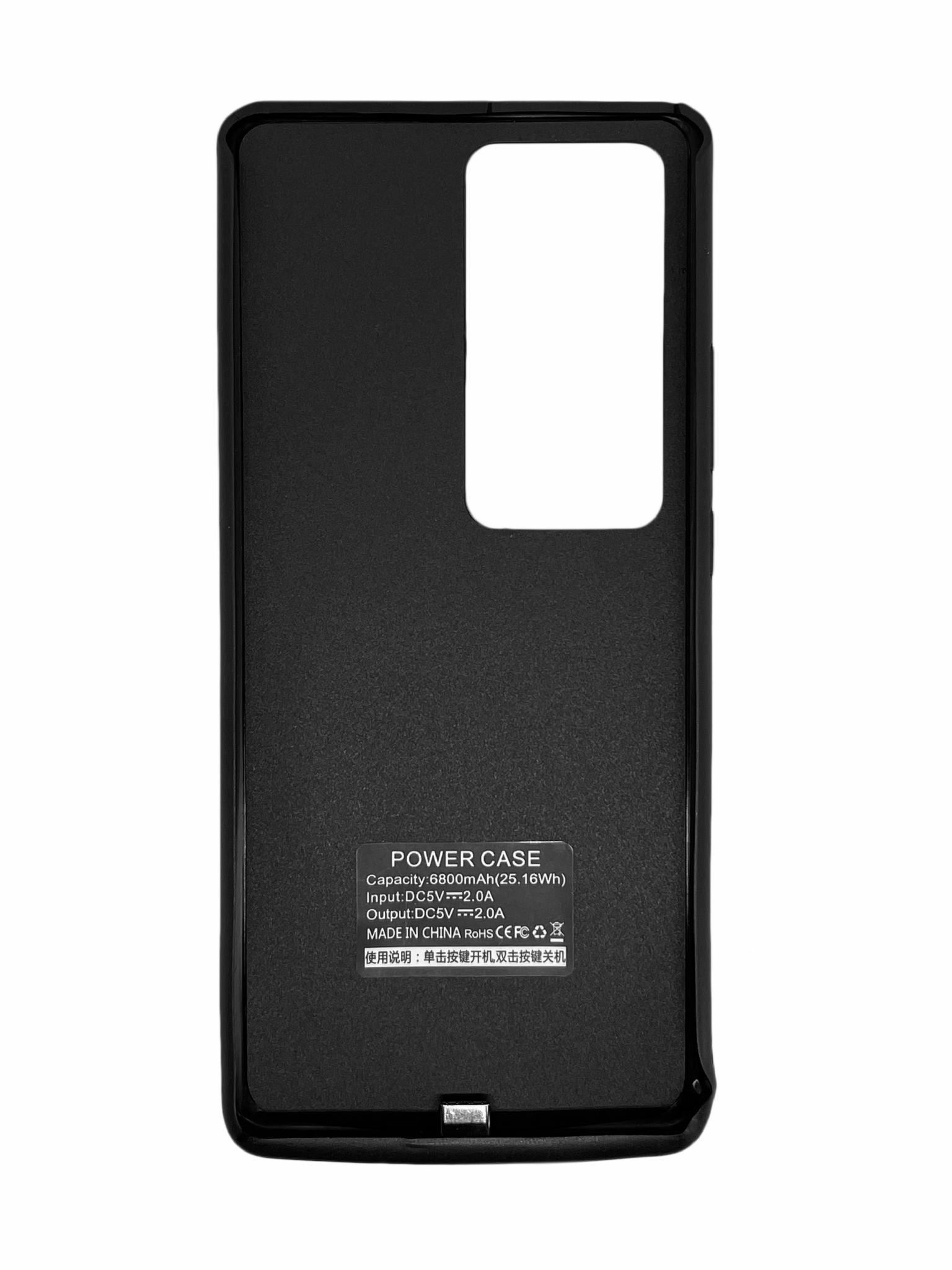 Чехол-аккумулятор XON PowerCase для Xiaomi Mi Note 10 6800 mAh Black - фото 2