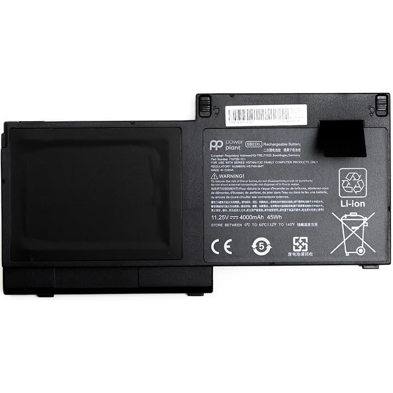 Аккумулятор Power для ноутбуков HP Elitebook 720 SB03XL 11,25V 4000 mAh (2477884959)