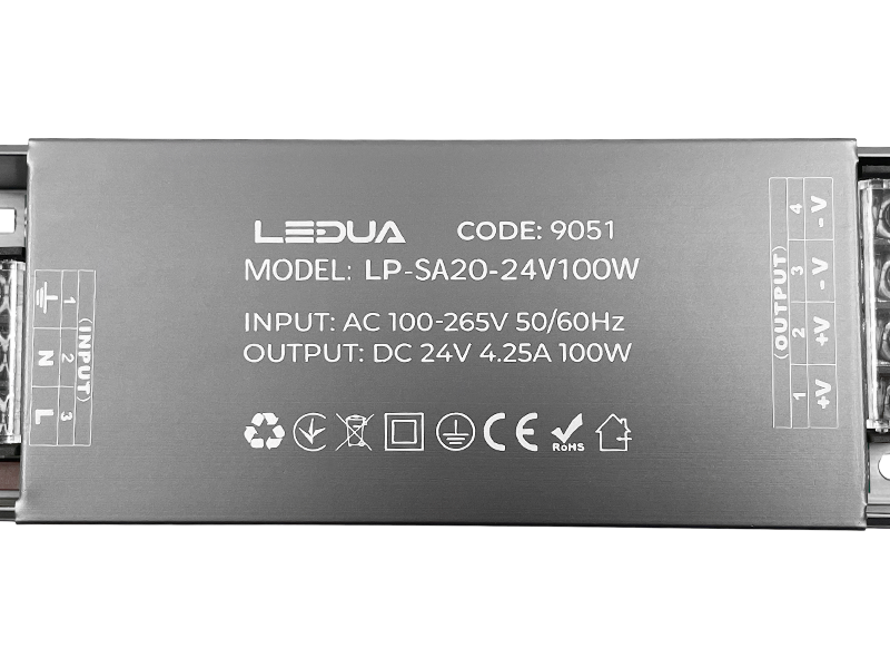 Блок питания LEDUA 100W IP20 24V (LP-SA20-24V100W) - фото 6 Блок питания LEDUA 100W IP20 24V (LP-SA20-24V100W) - фото 6