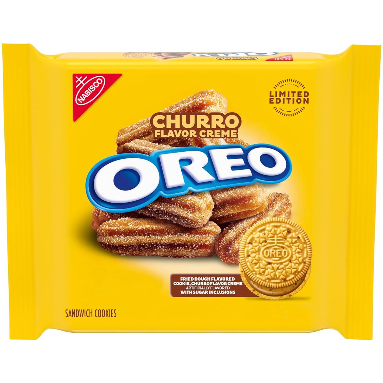 Печенье OREO Churro Creme Sandwich Cookies Limited Edition 303 г (2191912797)