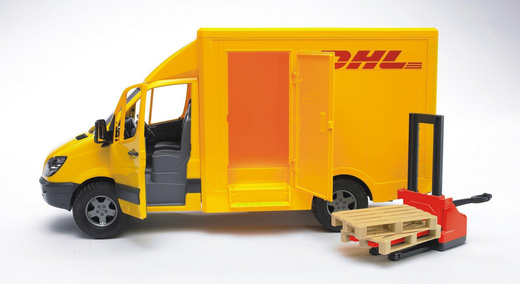 Фургон Mercedes-Benz Sprinter DHL та навантажувачем з піддонами 02534 - фото 6