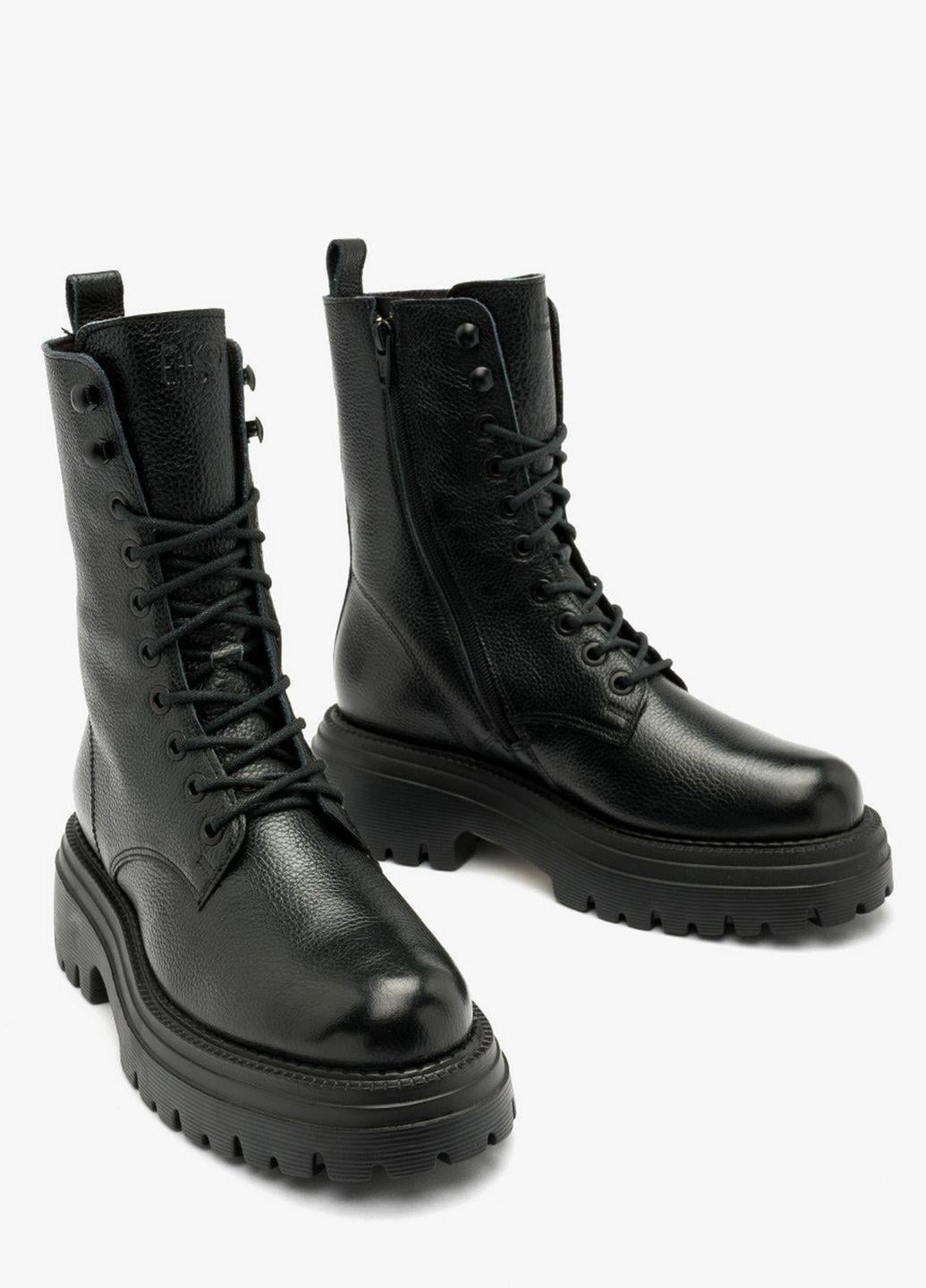 Ботинки берцы женские зимние RYLKO р. 40 Черный (2XUI4_AG _9SC)