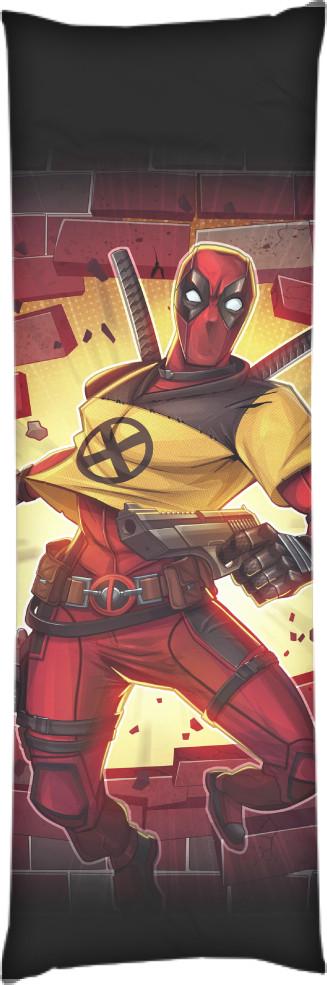 Подушка дакимакура Deadpool 1 60x180 см (14097792)