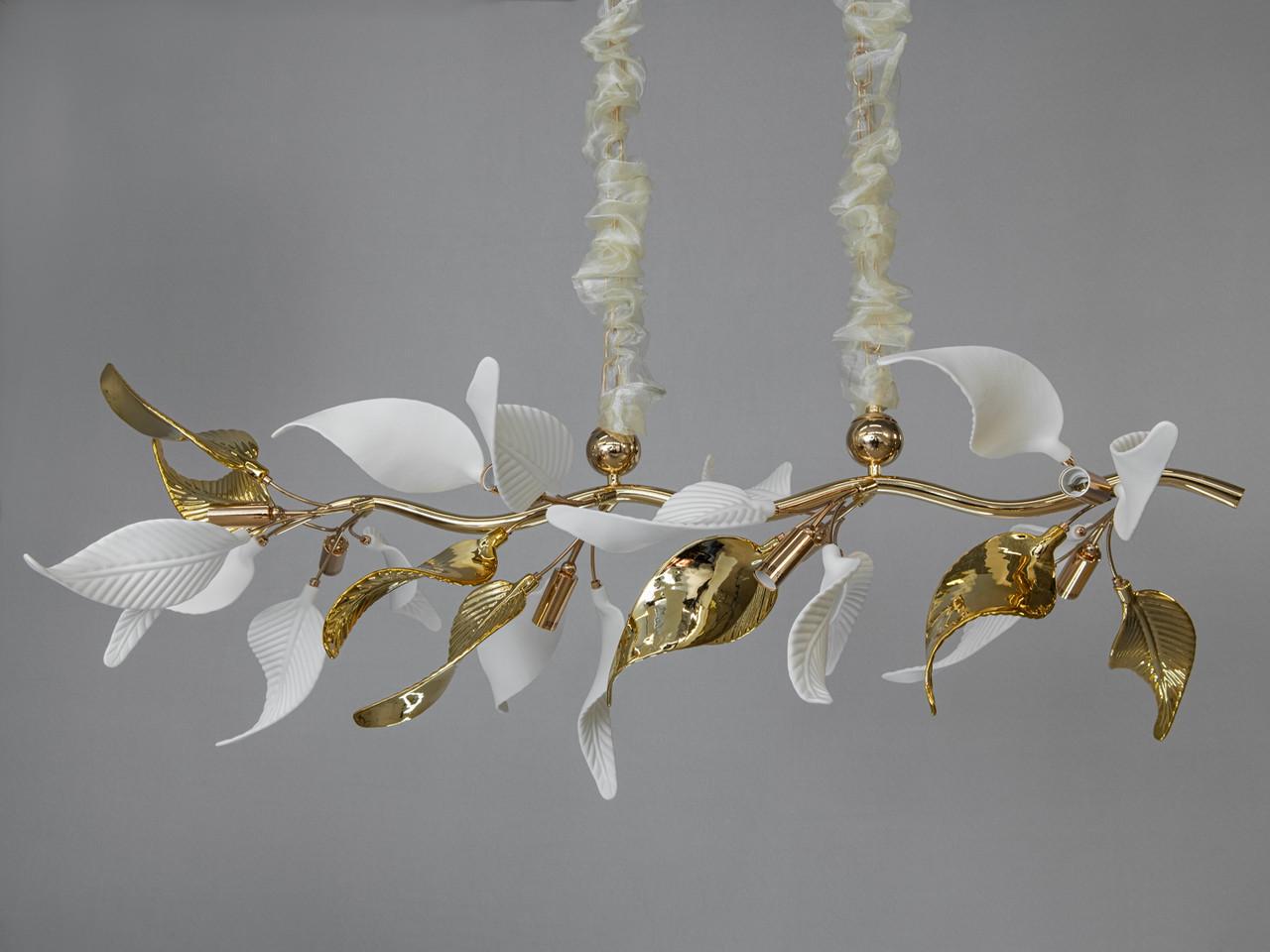 Люстра подвес EcoLed 7208-8PL GD Золотой Люстра подвес EcoLed 7208-8PL GD Золотой