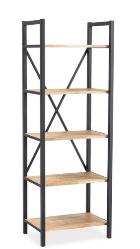 Стеллаж для хранения Loft NS-1691 1630x600x400 мм Черный (6156d57d3edc877ba85898d4)