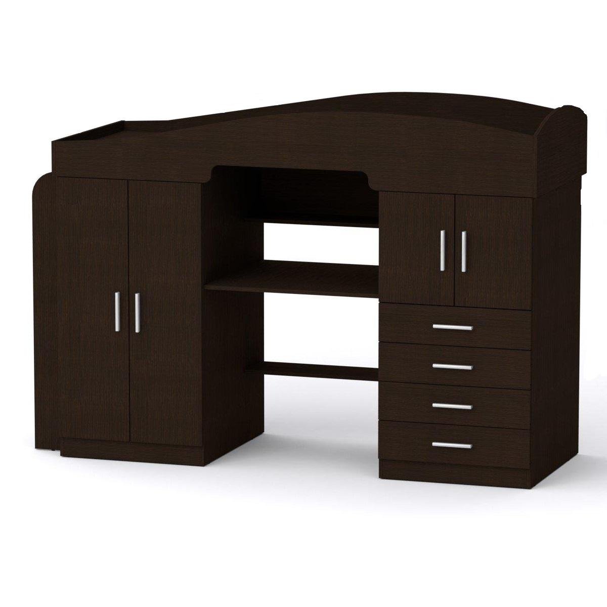 Ліжко Компаніт Універсал-2 Венге темний (530_komp_B_NM) - фото 1 Ліжко Компаніт Універсал-2 Венге темний (530_komp_B_NM) - фото 1