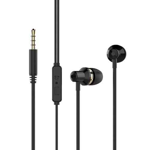 Навушники провідні WK Wired Earphone Wi90 чорний