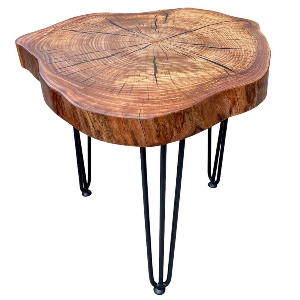 Столик журнальный Берест №5 с эпоксидной смолой