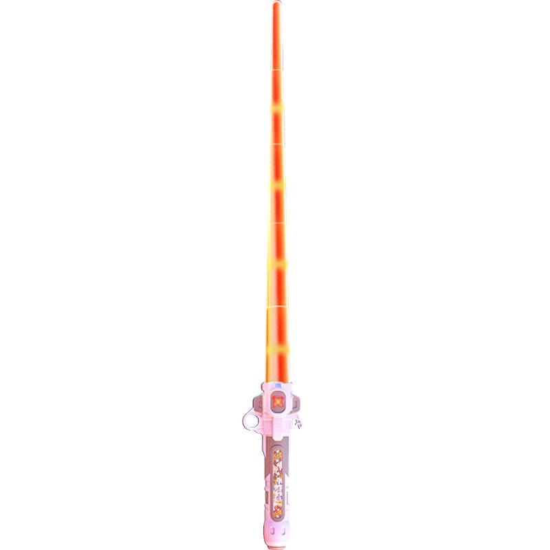 Дитячий іграшковий меч Light Chaser світловий висувний 500 mAh 83 см Gold (00000078664_2)