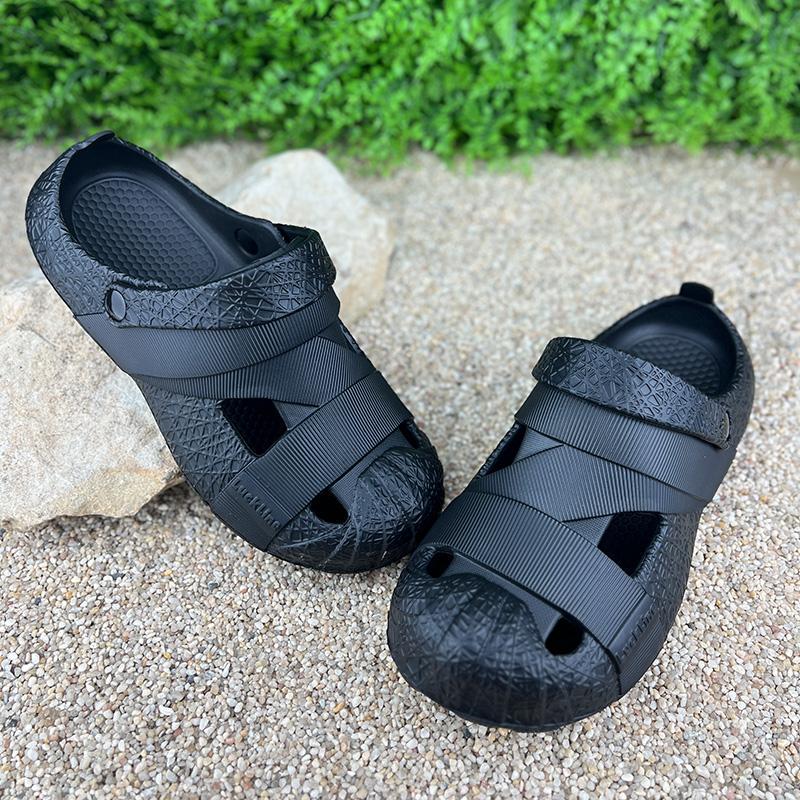 Крокси чоловічі пінові VS-00071-401 p. 43 27,5-28 см Чорний