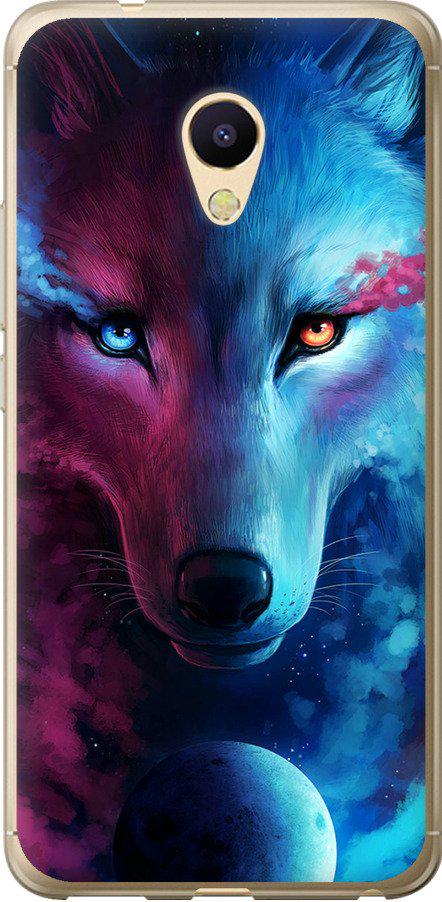 Чехол на Meizu M5s Арт-волк (3999t-776-42517) Чехол на Meizu M5s Арт-волк (3999t-776-42517)