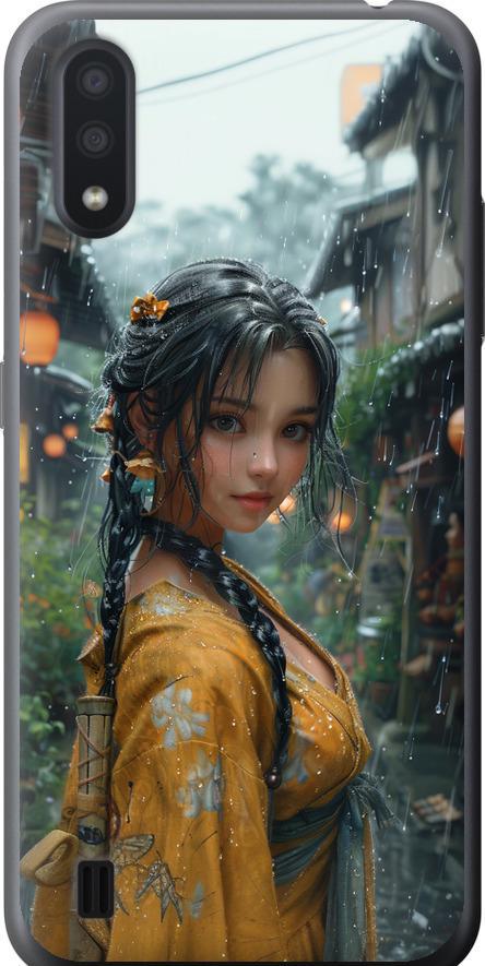 Чехол на Samsung Galaxy A01 A015F Anime-girl (6133u-1842-42517) Чехол на Samsung Galaxy A01 A015F Anime-girl (6133u-1842-42517)