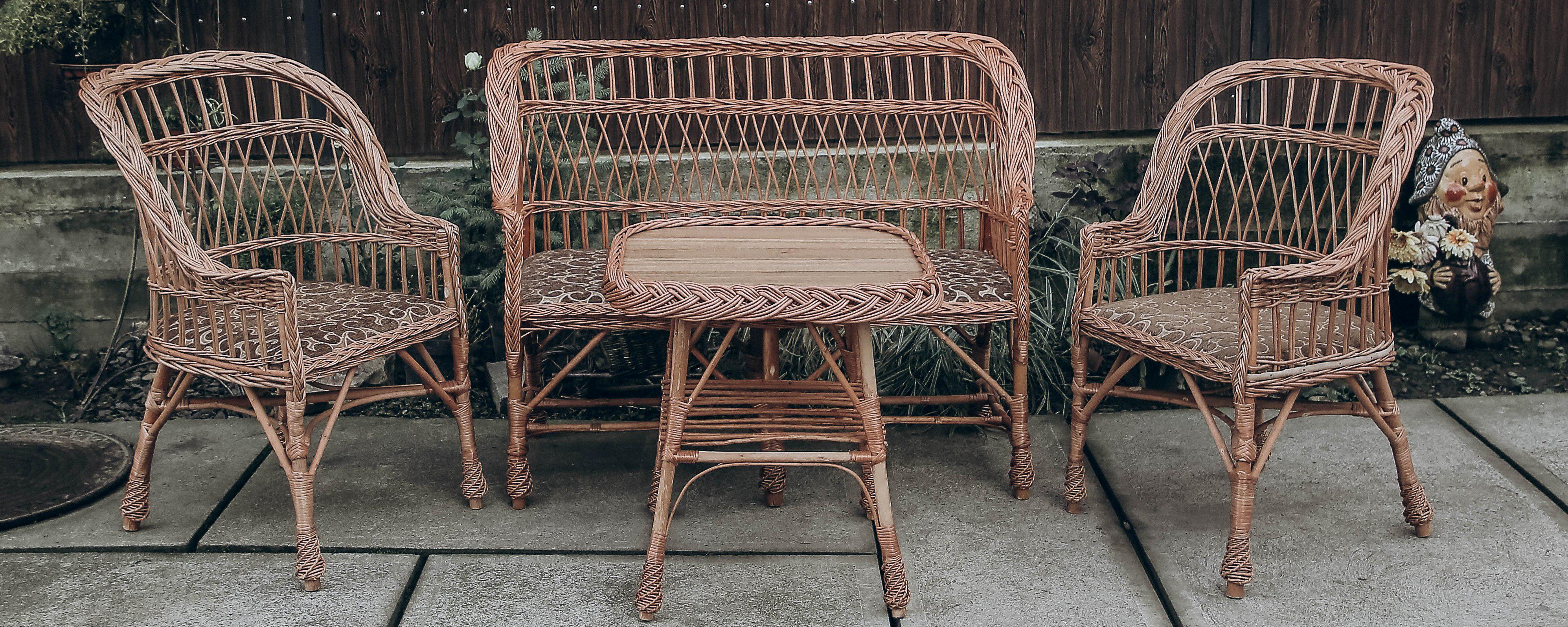 Плетеная мебель: стулья и кресла из ротанга