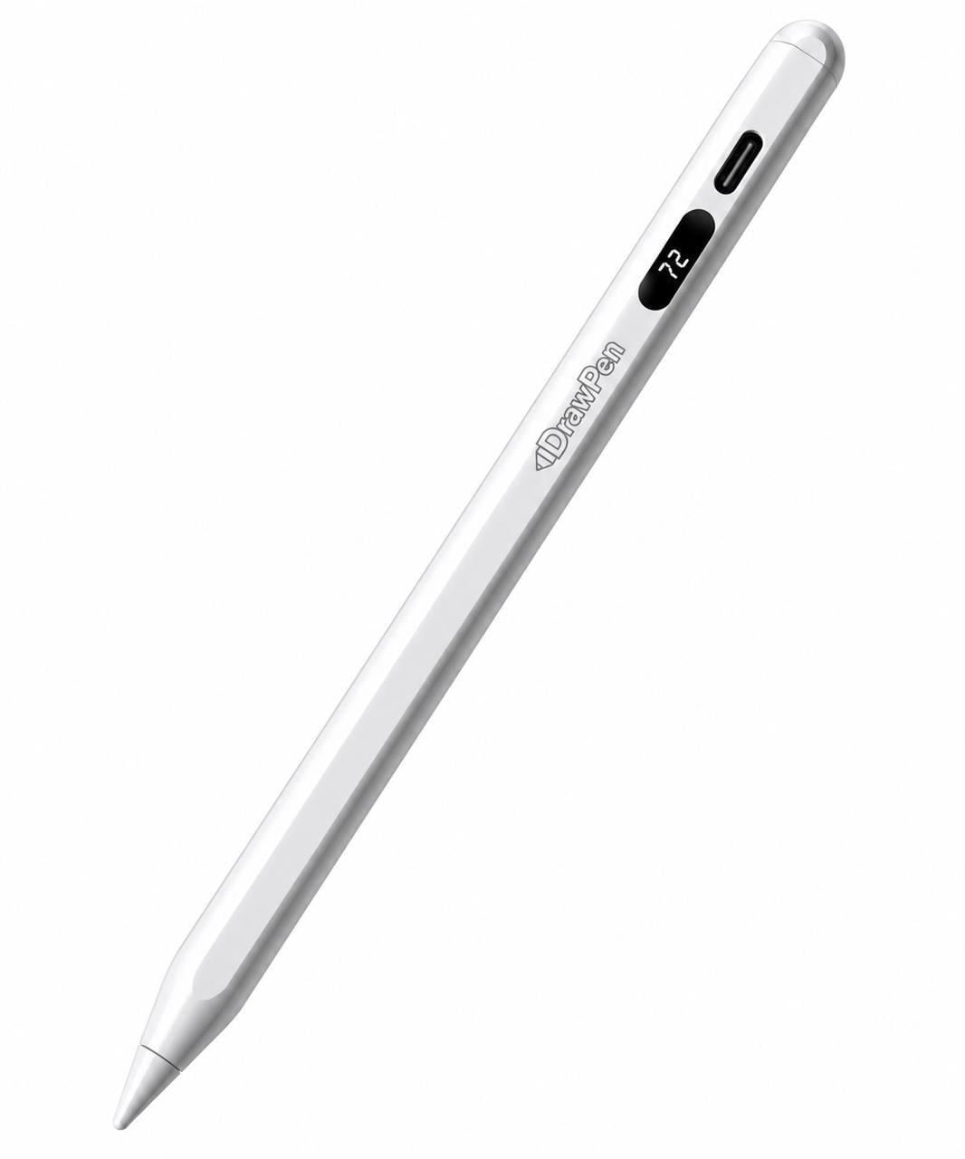 Стилус для планшета iPad с Palm Rejection Tilt цифровым дисплеем и 2 наконечниками DrawPen Pencil Pro 2025 (110034М) Стилус для планшета iPad с Palm Rejection Tilt цифровым дисплеем и 2 наконечниками DrawPen Pencil Pro 2025 (110034М)
