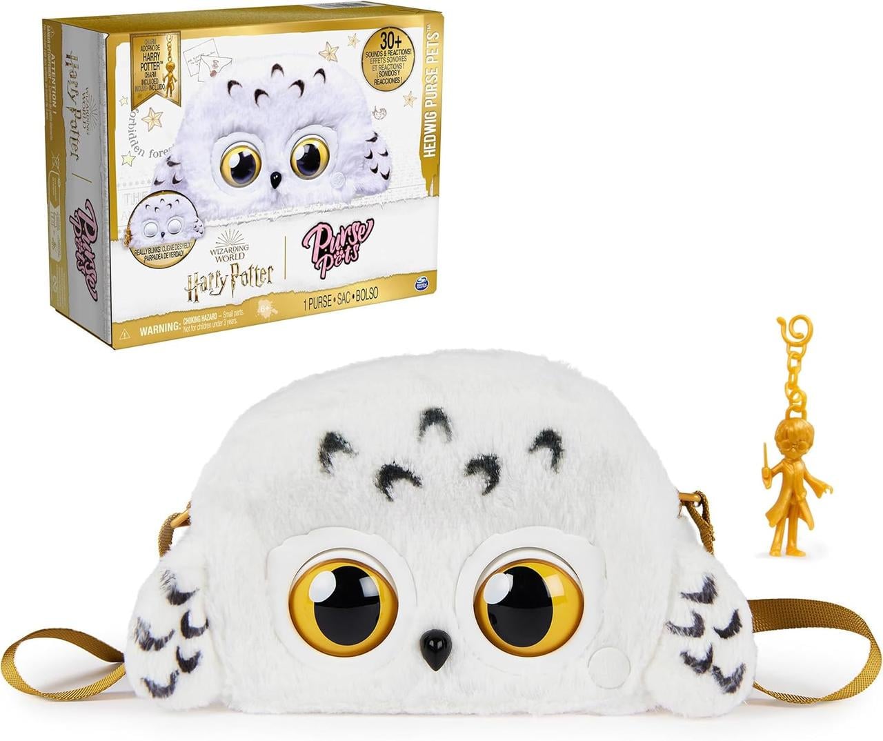 Интерактивная детская сумочка Wizarding World Harry Potter Hedwig Purse Pets сова Гедвига (6067203)