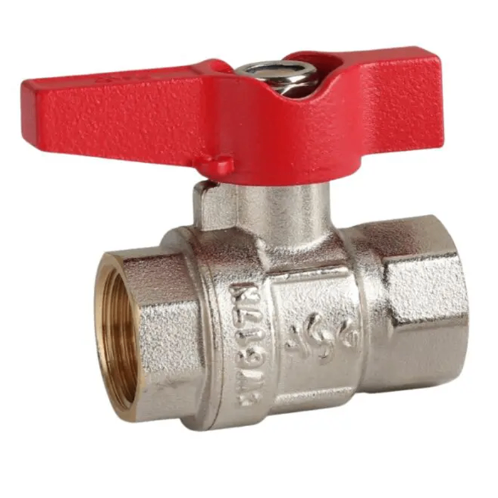 Кран кульовий ASG 3/4" ВВ прямий латунь (6552930) Кран кульовий ASG 3/4" ВВ прямий латунь (6552930)