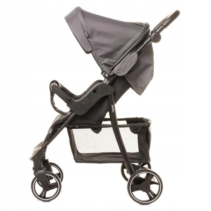 Коляска прогулочная 4Baby Rapid XXIII Graphite (31059) - фото 4