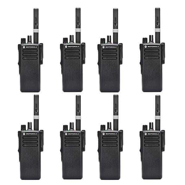 Комплект цифровых раций Motorola DP4400e UHF 2450 мАч 8 шт. Комплект цифровых раций Motorola DP4400e UHF 2450 мАч 8 шт.