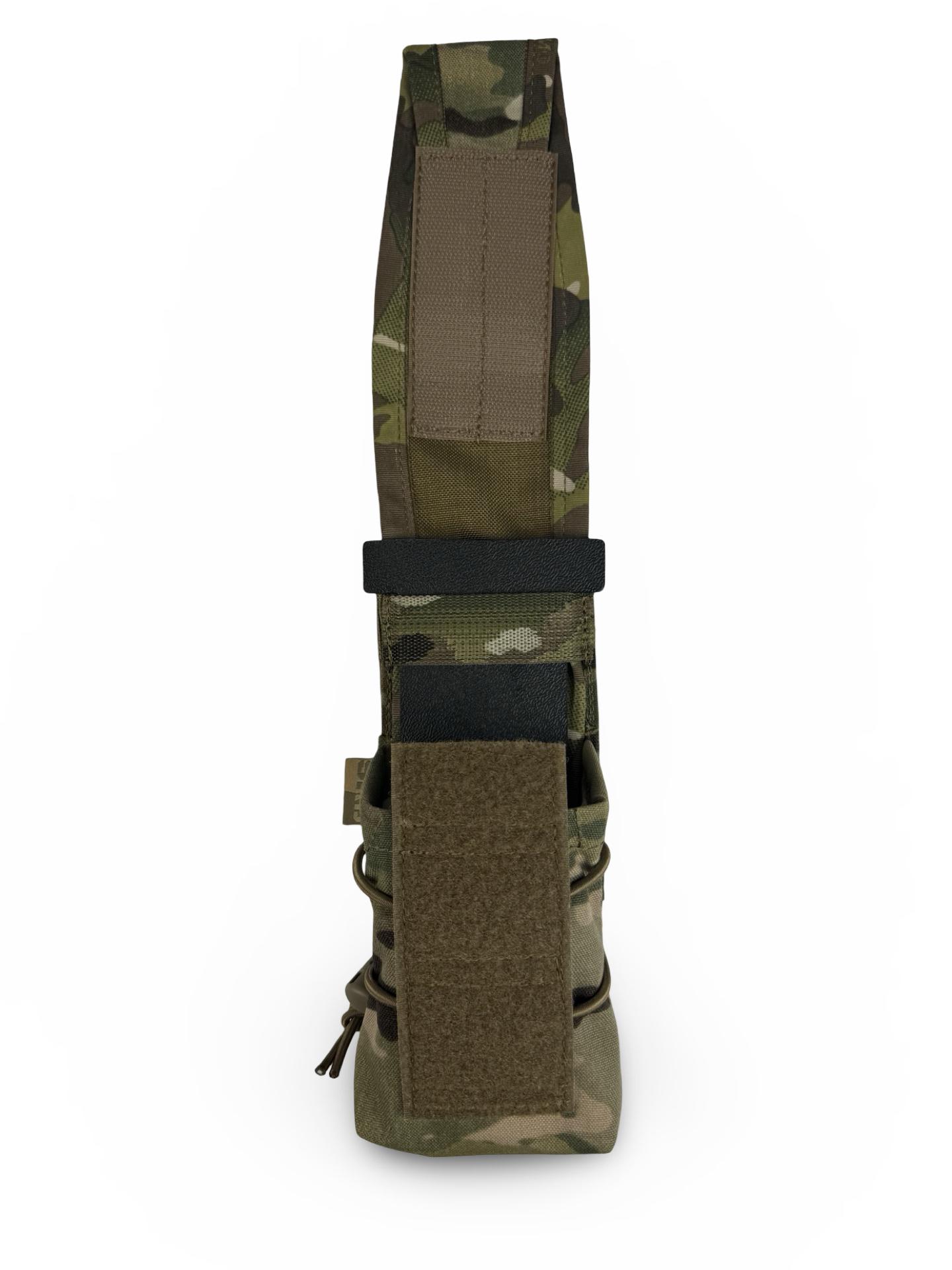 Подсумок на два магазина со съемным клапаном USA Мультикам - фото 8