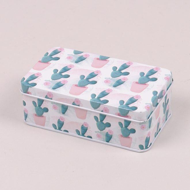Коробочка металева Flora Кактуси (25303)