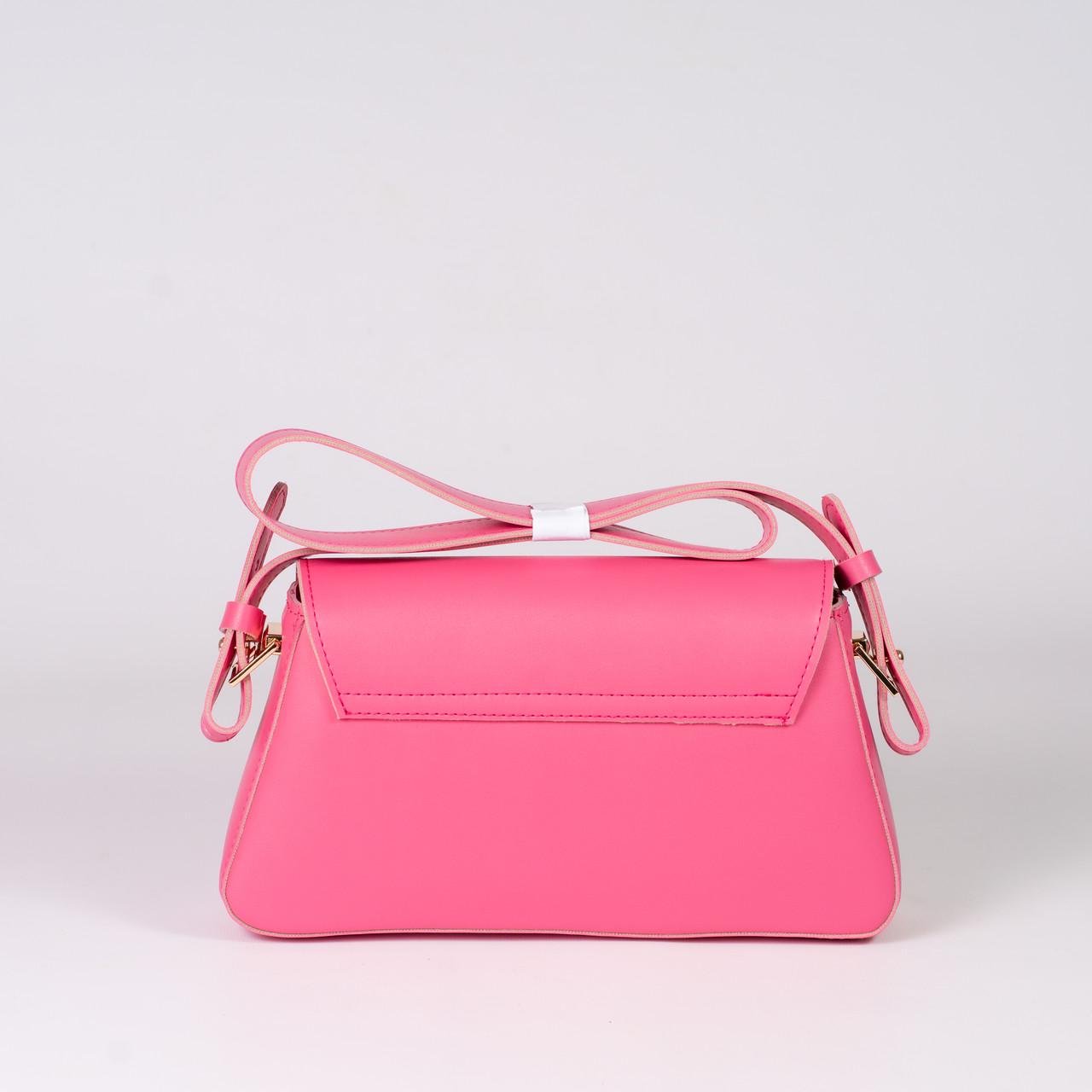 Сумка женская багет XENIA № 26-24 Розовый - фото 3 Сумка женская багет XENIA № 26-24 Розовый - фото 3