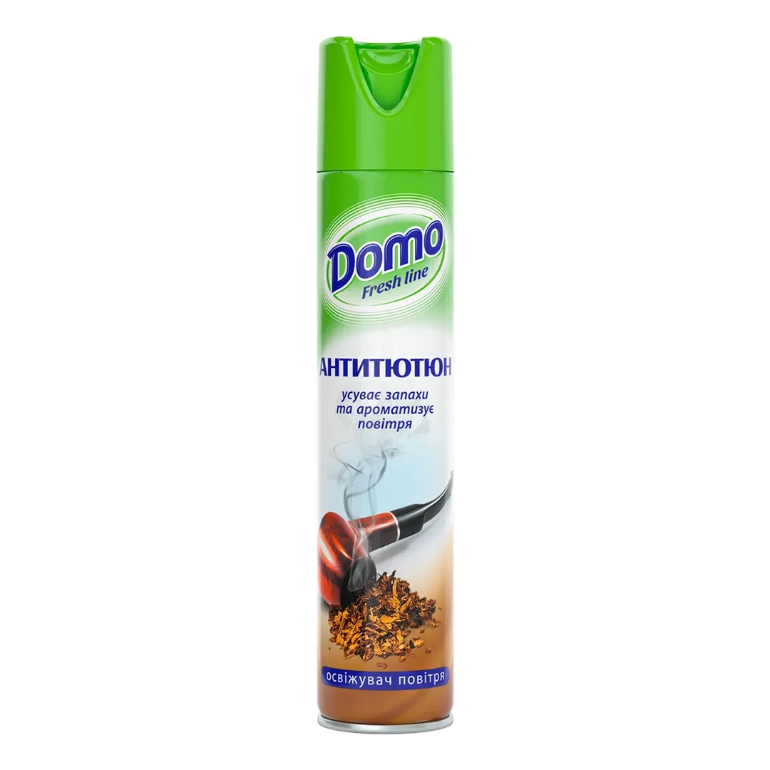 Освежитель воздуха Domo Антитабак 300 мл Освежитель воздуха Domo Антитабак 300 мл