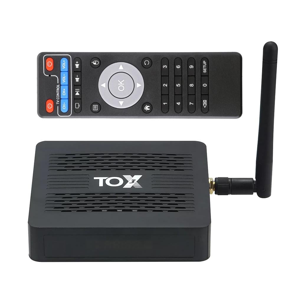 Смарт ТВ приставка TOX3 4/32 Гб Smart TV Box Android 11 (559) - фото 7