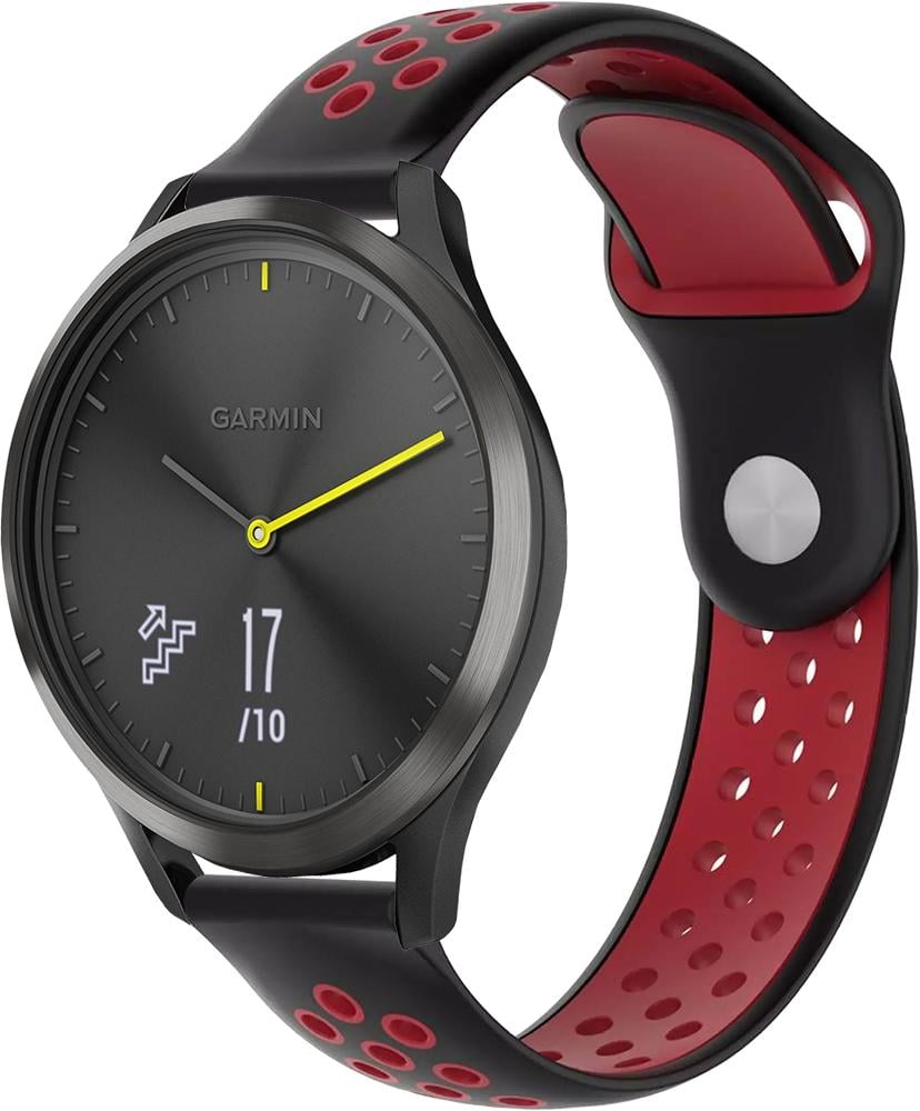 Ремешок Sport для Garmin Vivomove HR Black/Red (23032-44)