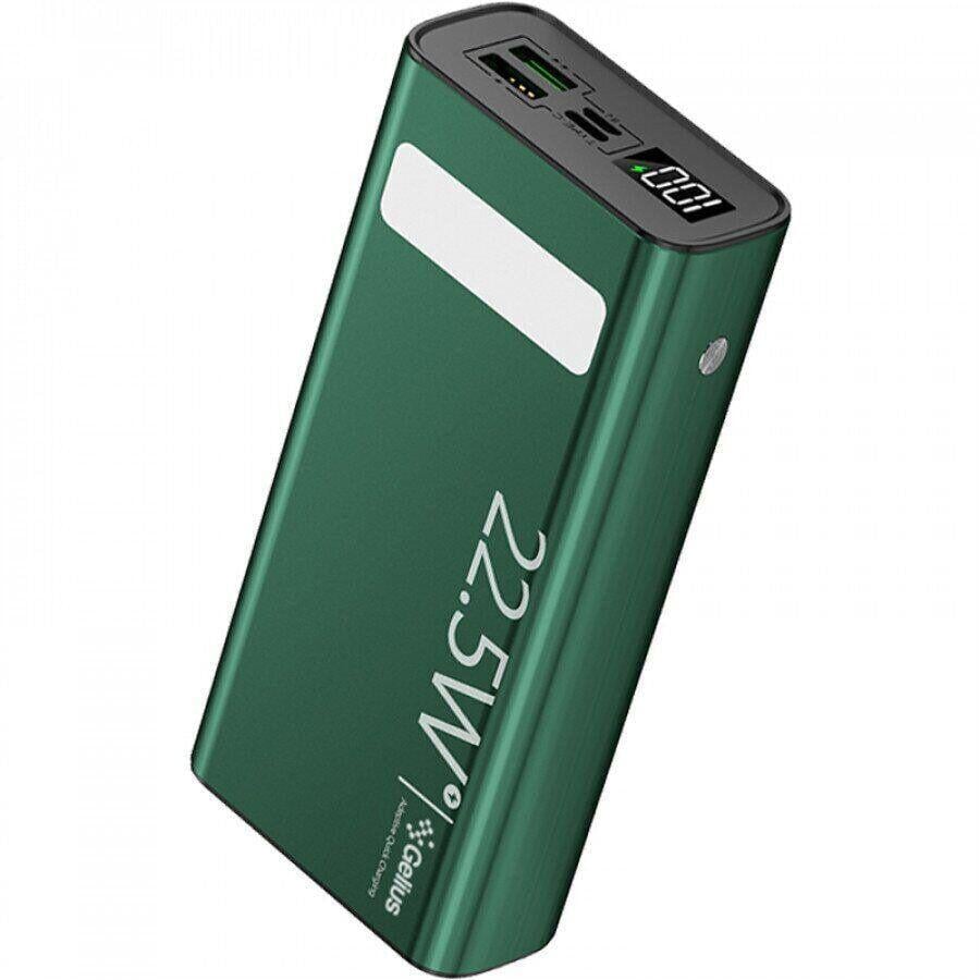 Батарея портативная Gelius Lightstone GP-PB300 30000 mAh Green