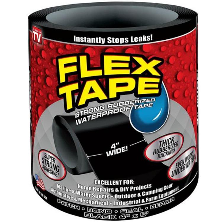 Изоляционная лента Flex Tape 150x10 см водонепроницаемая (4123243)