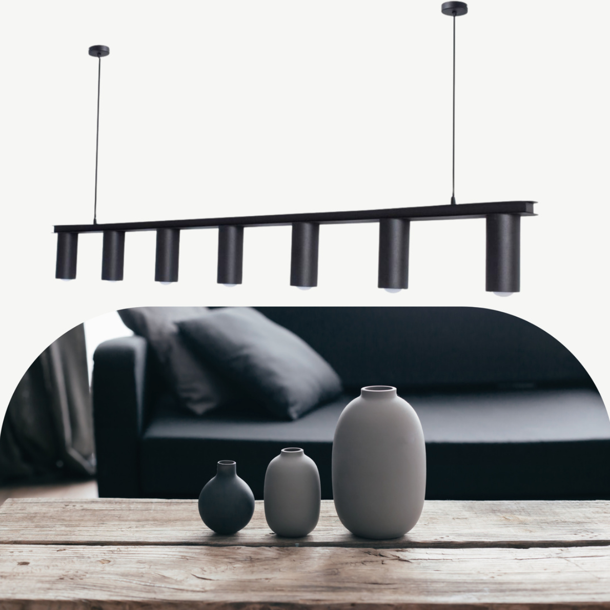 Люстра подвесная в стиле лофт MSK ELECTRIC Tube NL 2450-7 BK (6644d11e0d3b1a608a6c5fcf) - фото 2 Люстра подвесная в стиле лофт MSK ELECTRIC Tube NL 2450-7 BK (6644d11e0d3b1a608a6c5fcf) - фото 2