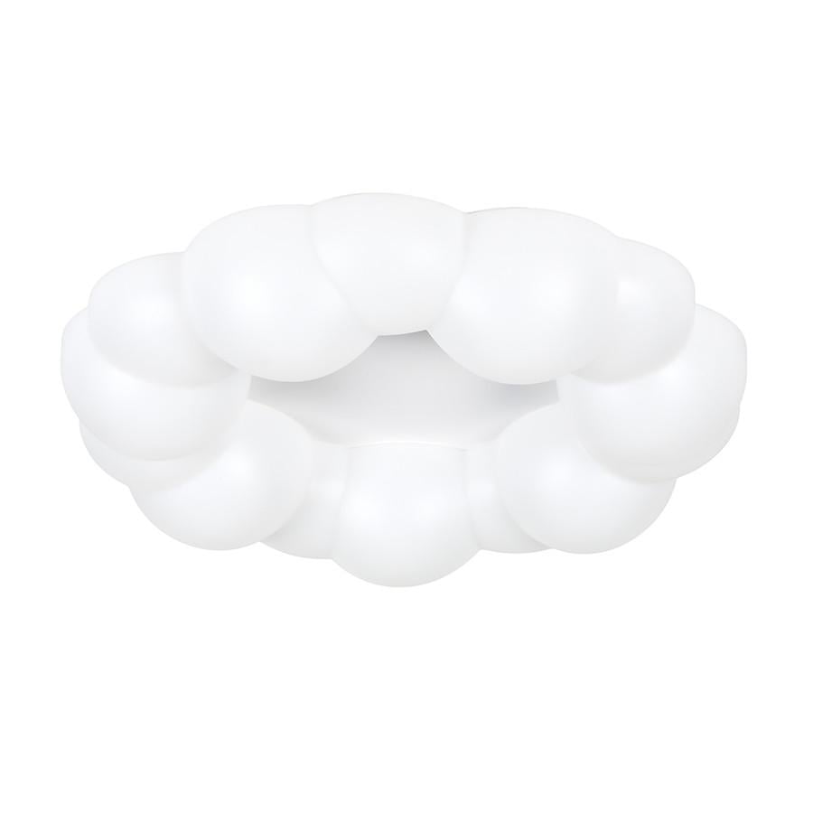 Люстра потолочная светодиодная Levistella 797MX6033 500 круглое облачко с пультом и приложением Белый (2691309105) Люстра потолочная светодиодная Levistella 797MX6033 500 круглое облачко с пультом и приложением Белый (2691309105)