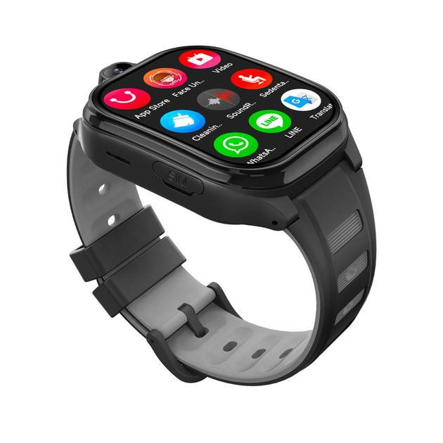 Смарт-годинник AS10 SIM GPS IPX7 вологозахистом Чорний (30502677) - фото 5 Смарт-годинник AS10 SIM GPS IPX7 вологозахистом Чорний (30502677) - фото 5