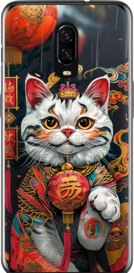 Чехол на OnePlus 6T China Cat v2 (6135u-1587-42517) Чехол на OnePlus 6T China Cat v2 (6135u-1587-42517)