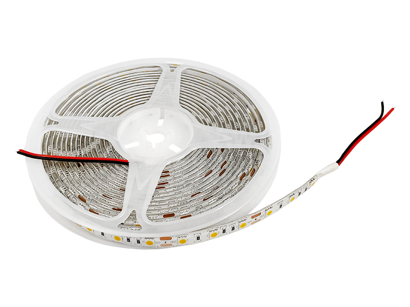 Світлодіодна стрічка MTK 5050 60 LED 10 мм 12 В IP65 Жовтий (7558) - фото 2