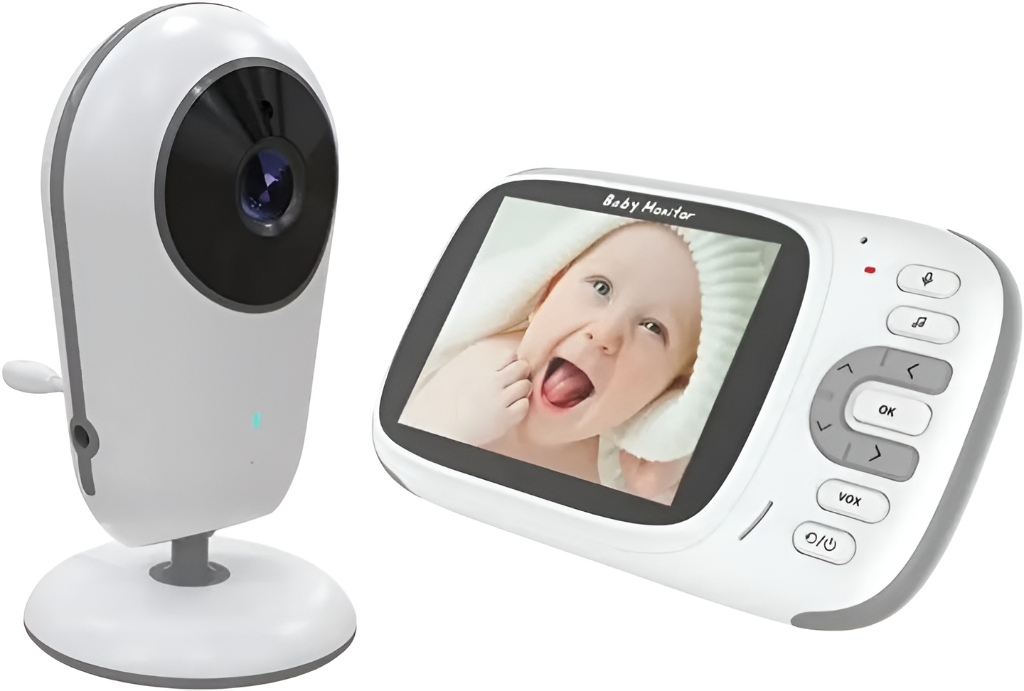 Відеоняня бездротова з двостороннім зв'язком Andowl q-sx907х1 Білий (30bf70c5)