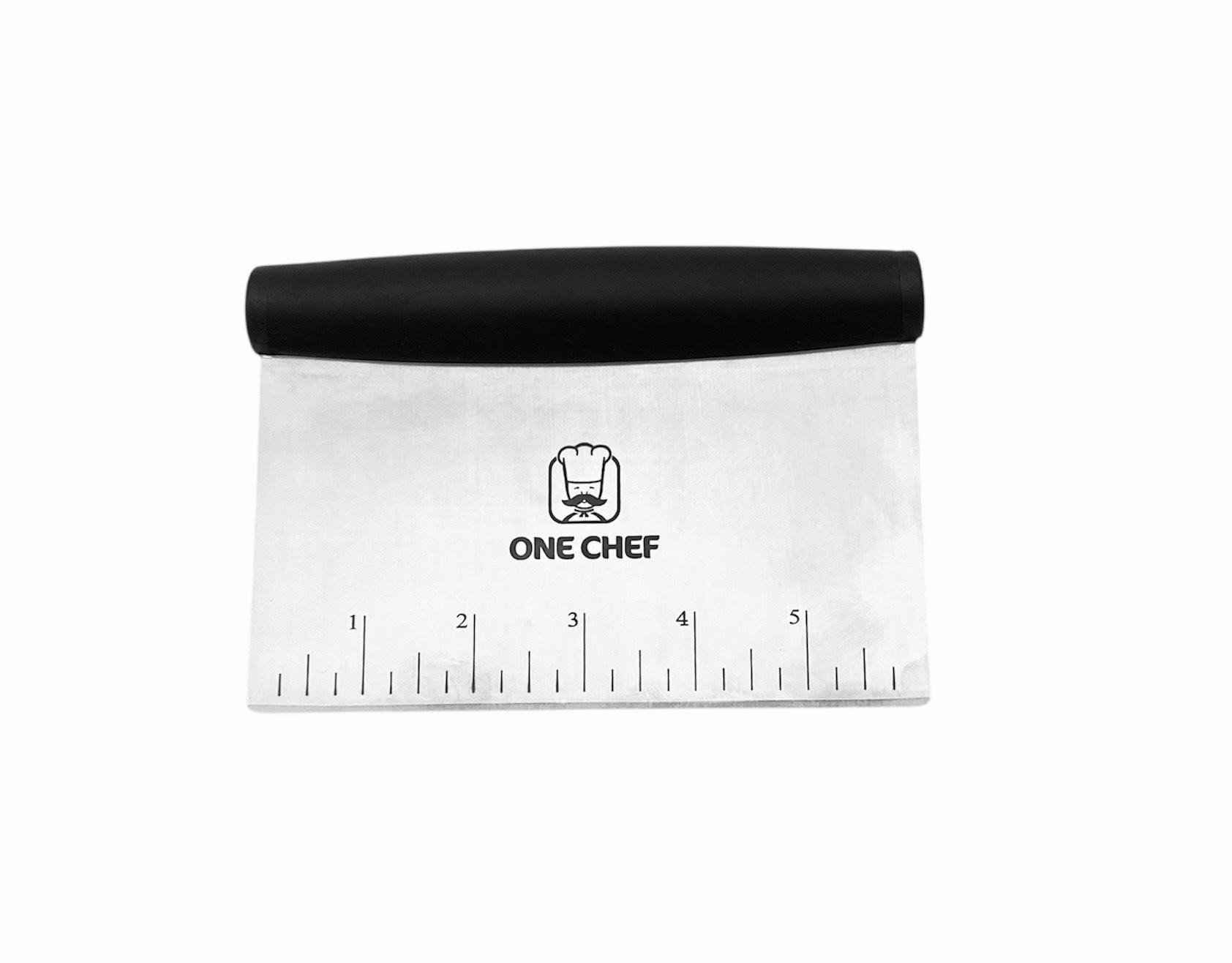 Шпатель кондитерський One Chef із нержавіючої сталі 15,5х8,5 см