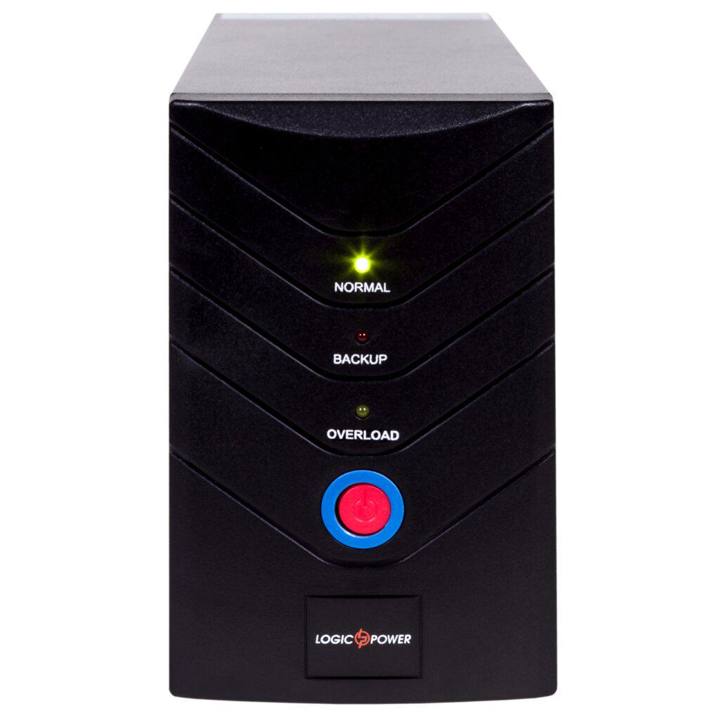 ИБП линейно-интерактивный LogicPower LP 650VA с правильной синусоидой 390W (LP-1078)