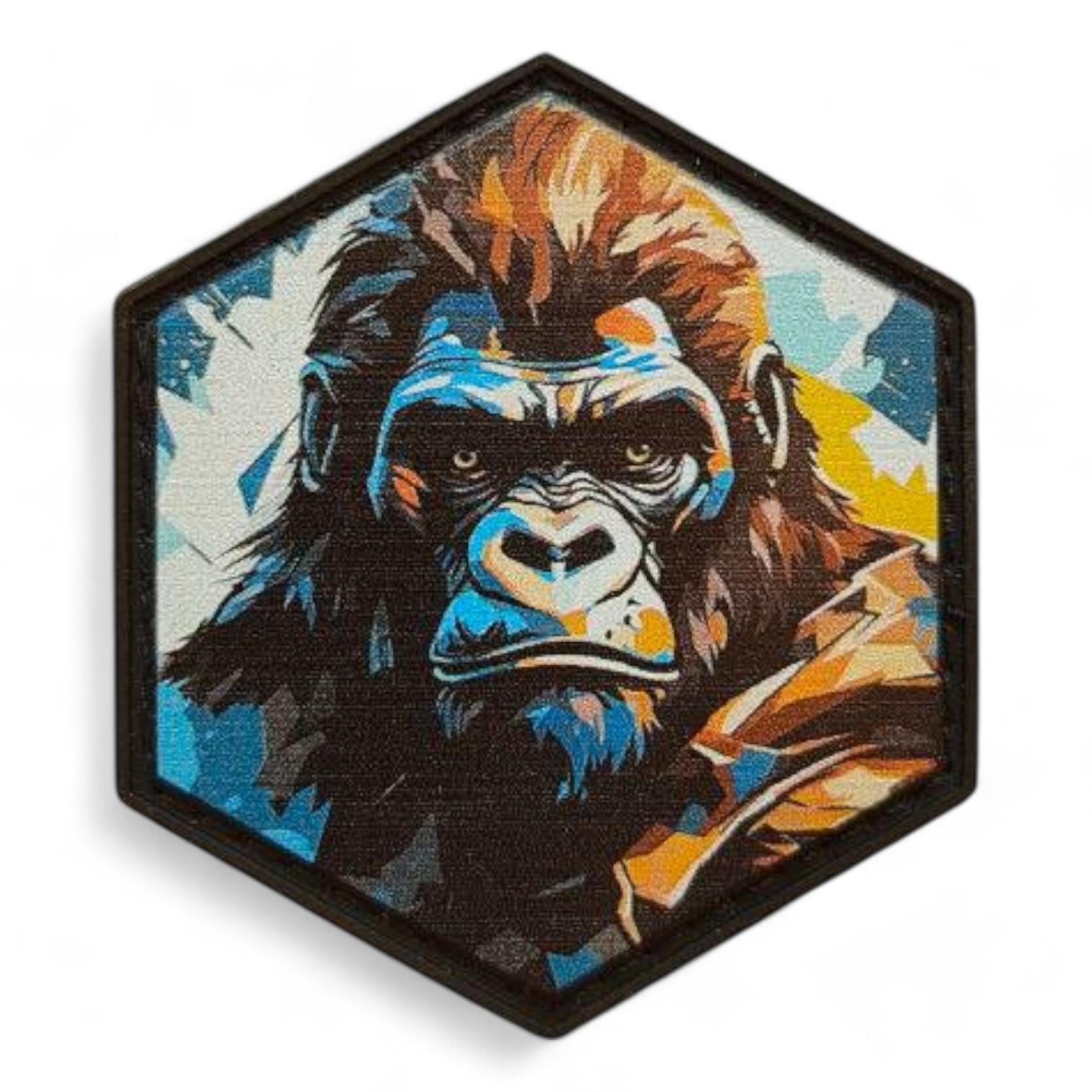 Патч-шеврон Горилла на липучке (22889052)