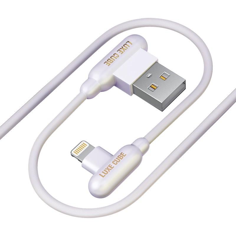 Кабель Luxe Cube Lightning to USB Game 1 м Белый (8886668686129)