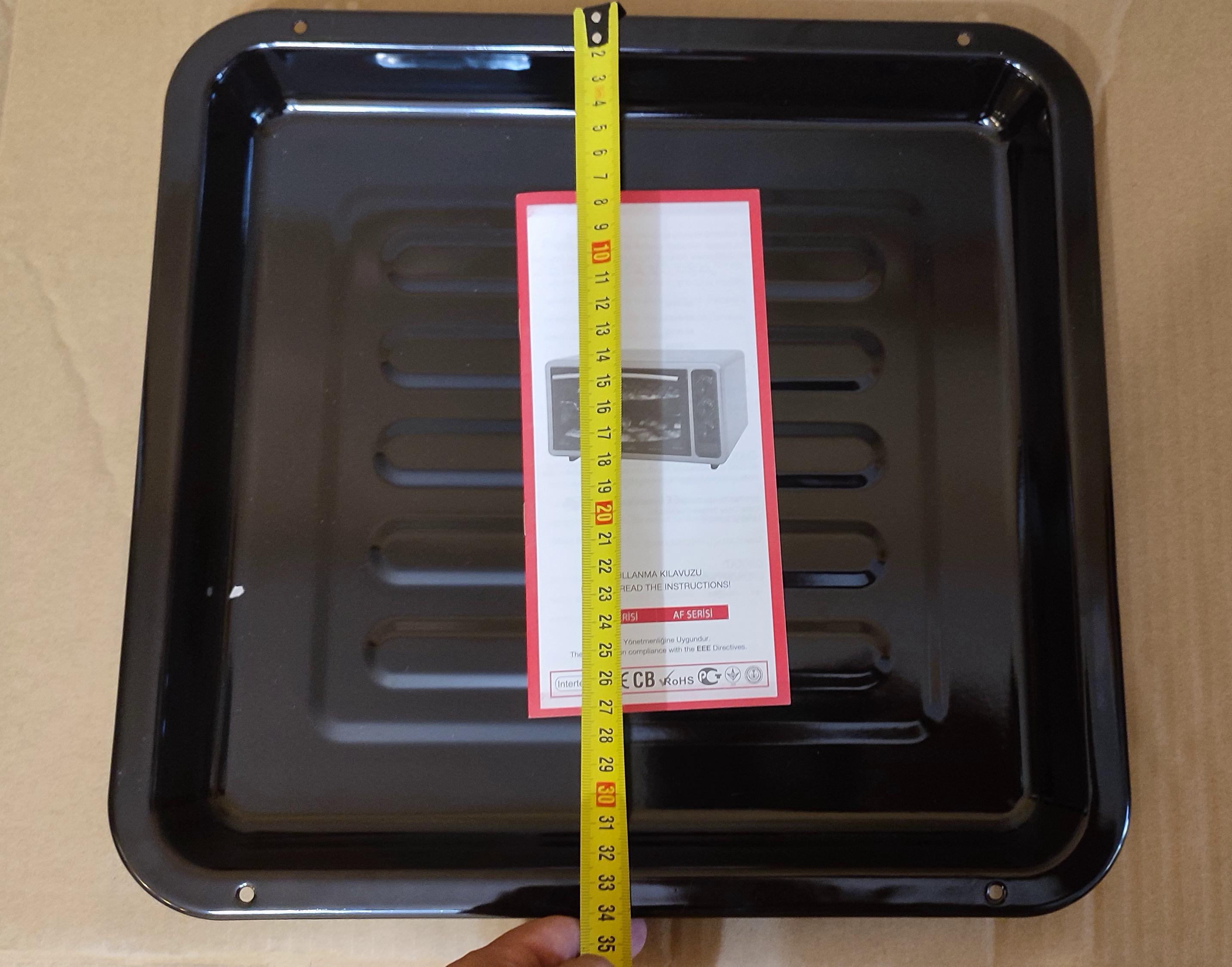 Духовка электрическая настольная Asel AF33-23 33 л 2 противня Черный - фото 5 Духовка электрическая настольная Asel AF33-23 33 л 2 противня Черный - фото 5