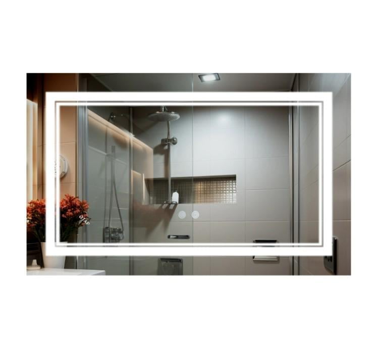 Зеркало Qtap Cardinal с LED-подсветкой Touch (QT0478C5080)