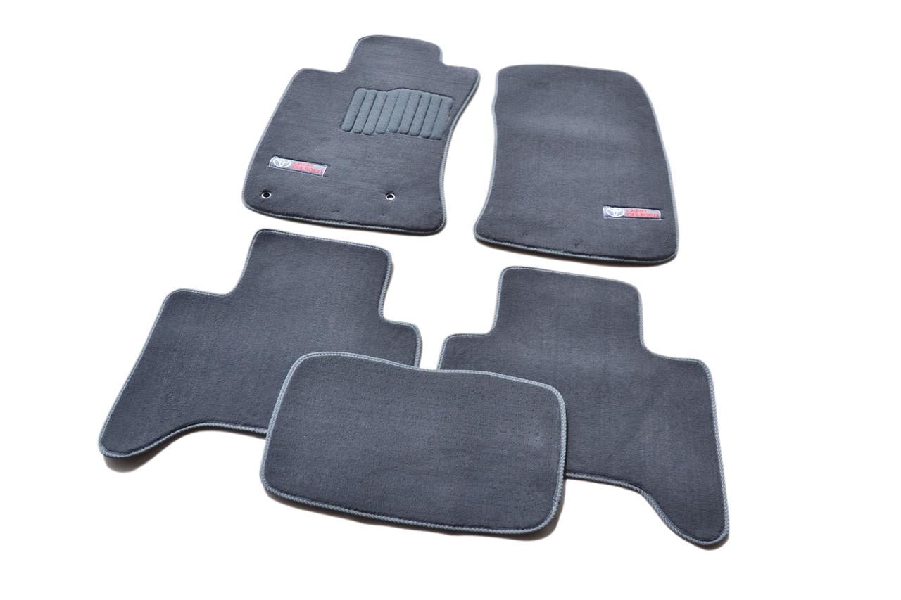 Коврики в салон AVTM ворсовые Toyota Land Prado 120 2003-2009 Premium Серый (GRLX1636)