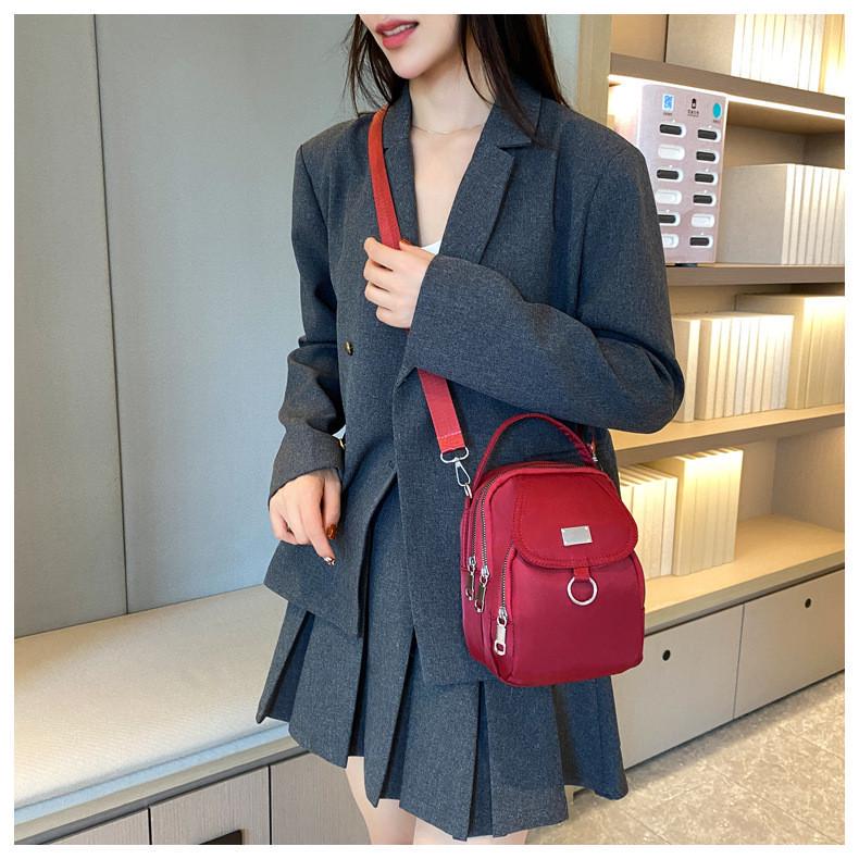 Жіноча сумка класична 10649 крос-боді Темно-червоний (29471876) - фото 7 Жіноча сумка класична 10649 крос-боді Темно-червоний (29471876) - фото 7