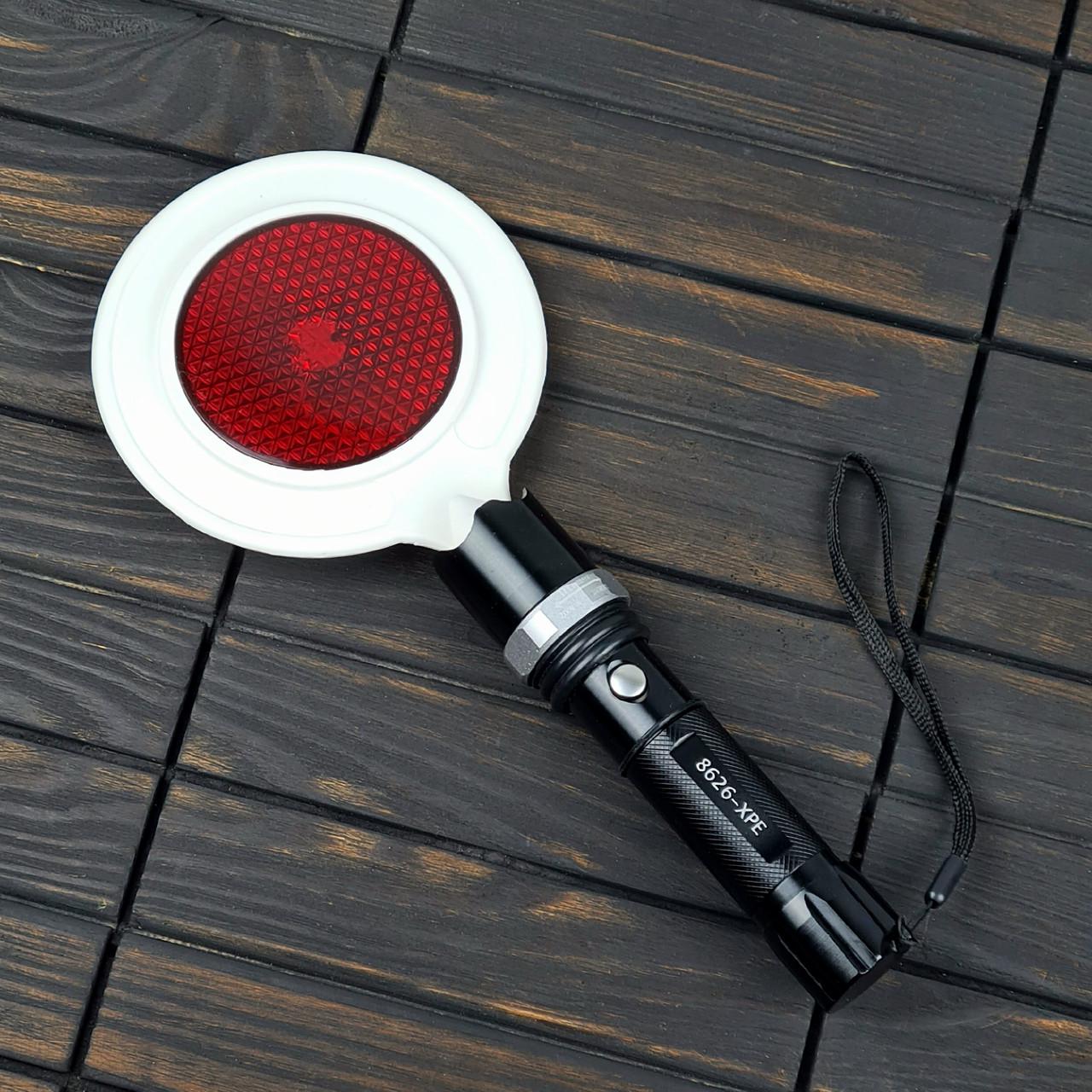 Жезл полицейский для регулирования дорожного движения с катафотом стробоскопом 30 см (2397054673) - фото 5 Жезл полицейский для регулирования дорожного движения с катафотом стробоскопом 30 см (2397054673) - фото 5